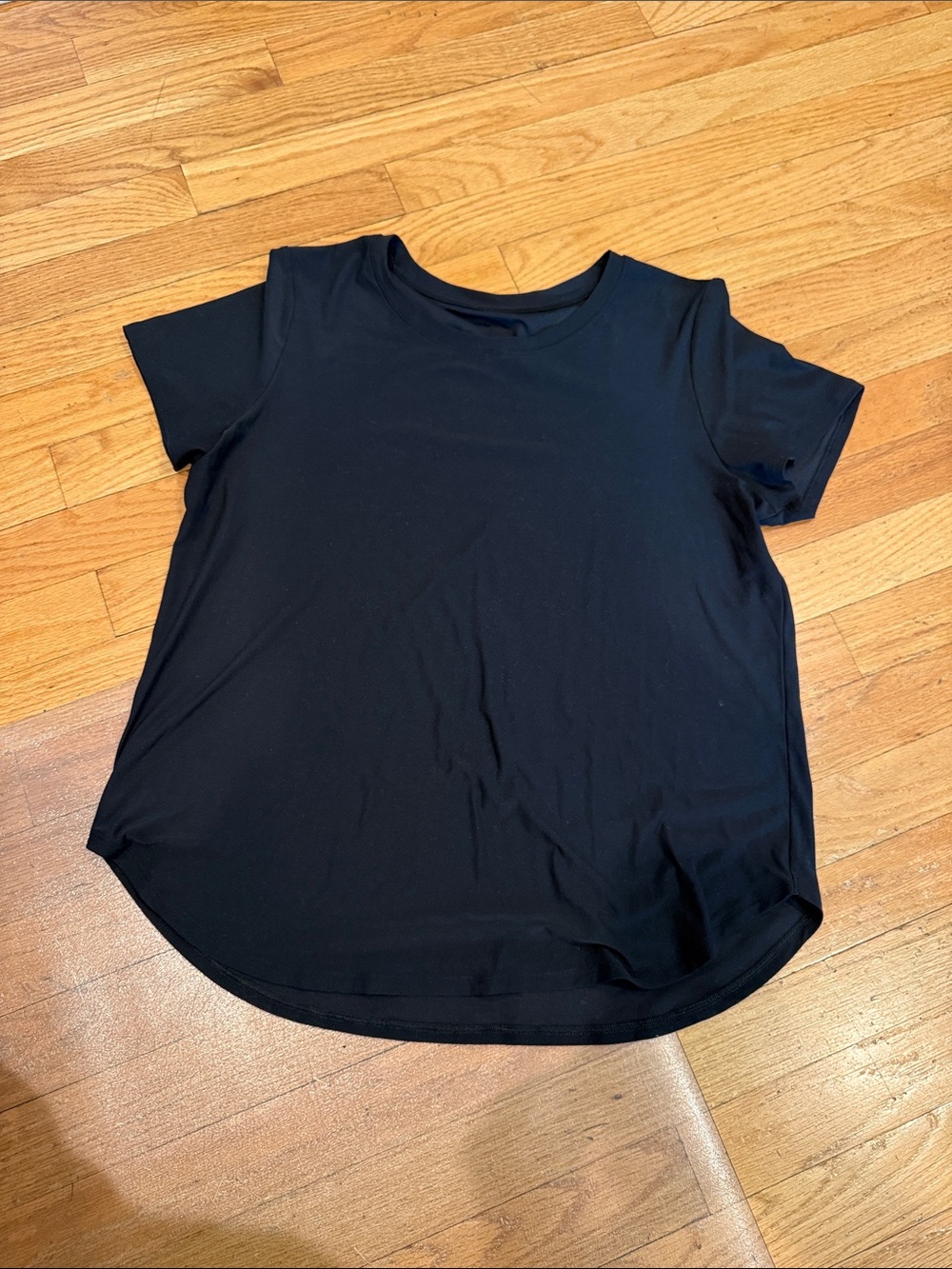 CRZ YOGA Black Short-Sleeve Tee